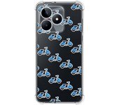 Tumundosmartphone Funda Silicona Antigolpes para Realme C51 diseño Scooter Dibujos