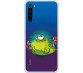 Funda compatible con Xiaomi Redmi Note 8T - Monstruo verde