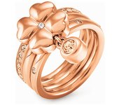 Anillo Mujer Folli Follie 3R15T006RYC - Rosa - Acero Inoxidable