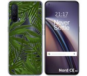 Funda Silicona Transparente para OnePlus Nord CE 5G diseño Jungla Dibujos