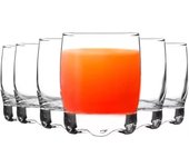 Shoppe house - SET DE 6 VASOS DE CHUPITOS 80CC/290CC GAMA ADORA - Set Vasos Cristal Elegante y Duradero - Set Vasos Cristal para Todo Tipo de Bebidas - Set Vasos Cristal Diseño Clásico y Versátil - Set Vasos Cristal Apto para Lavavajillas