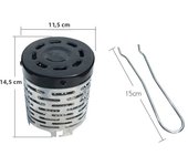 Stainless Steel Outdoor Multi-purpose Far Infrared Heating Cover Tent Heater Camping Picnic Gas Stove Warmer