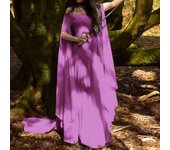 Ancient Greek Goddess Fairy Dress Medieval Viking Castle Princess Costume Halloween Cosplay Party Elegant Evening Women Dresses