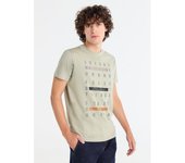 LOIS JEANS - Camiseta de manga corta con grafica de slogan