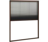 vidaXL Mosquitera Plisada de Ventanas Aluminio 60x80cm Rejilla Color Antracita,  Blanco,  Marrón y mas