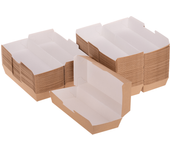 Cajas para panini de cartón biodegradable nano-micro 50 unidades - PrimeMatik