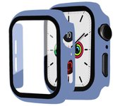 Cover for apple watch case 44mm 40mm 38mm 42mm iwatch case screen protector bumper Tempered Glass apple watch series 6 se 5 4 3