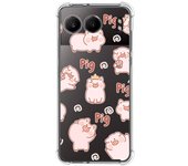 Tumundosmartphone Funda Silicona Antigolpes para Oneplus Nord 4 5G diseño Cerdos Dibujos