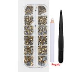 AAAA 4008-6016Pcs Hot Fix Rhinestones Set Crystal Glass Hotfix Rhinestone Applicator Iron-on Strass Rhinestone Heat-fix Tool Gun