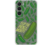 Funda compatible con Samsung Galaxy S23 - Rick y Morty Flip, Morty