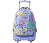 Totto Mochila escolar ruedas Tiza -Dimensiones:32 x 45.5 x 18 cm-Material:Poliester reciclado