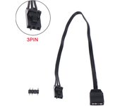 Adapter Cable For Corsair RGB To Standard ARGB 4Pin 3Pin Adapter Connector Pirate Ship Controller Adapter Line QL LL120 ICUE