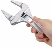 Llave ajustable de 6-68 mm, ultrafina y ligera, herramienta de fontanería con vástago corto