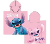 Poncho Toalla Stitch Disney, Licencia 100% Oficial, 70x140 cm, New Import - Kiglam