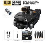 P8 PRO RC Drone with 4K HD Camera Wide Angle Brushless Motor Obstacle Optical Flow Positioning RC Quadcopter for Kids Adults