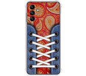 Funda Silicona Antigolpes para Samsung Galaxy A04s diseño Zapatillas 10 Dibujos