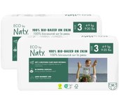 Pack Pañales Talla Nº 3 (4-9kg) Naty  100 uds