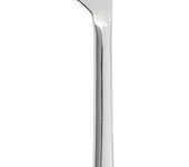 Arcos Serie Milano | Cuchillo Chuletero | Cuchillo para carne | Monoblock de una pieza en Acero Inoxidable | Hoja serrada de 100 mm | Apto Lavavajillas | 3 mm de Espesor | Color Plata