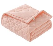 Manta de Gasa Gruesa para niños, edredón de aire acondicionado agradable para la carne