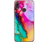 Tumundosmartphone Funda Gel Tpu para Huawei Y7 2019 diseño Mármol 15 Dibujos
