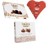 Pack Lacasa bombones corazón mr wonderfull 60G & bombones surtido 95 G & bombones corazón tres chocolates 200 g