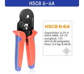 Crimping Pliers Ferrule Sleeves Tubular Terminal Tools HSC8 6-4A/6-6A/16-6E Wire Crimper Household Electrical Sets