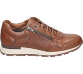 KANGAROOS | Zapatos de Piel Kangaroos para Hombre – Zapatos en Color Marrón Cuero con Cierre de Cordones y Cremallera – De Piel – Estilo Casual – Para Invierno – Versátiles – Cómodos – Modelo 632-23