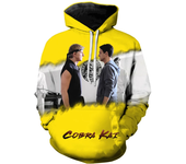 Sweatshirts for Men Cobra Kai TV Series 3D Print Oversized Hoodies Women Casual Pullover Fashion Hip Hop Harajuku Kids Clothing