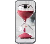 Tumundosmartphone Funda Gel Tpu para Samsung Galaxy J4+ Plus Diseño Reloj Dibujos