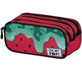 Oh My Pop Melty Melon FAN Trick Pencil Case 2.2, Green
