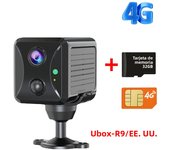 4G SIM Card 5MP Mini Solar Panel Camera Outdoor PIR Detection CCTV Security Wireless Rechargeable Battery Long Time Standby Cam