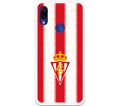 Funda original compatible con Xiaomi Redmi Note 7 - Sporting Fondo Rojiblanco