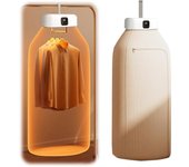 Secadora de Ropa Portatil,  600W Secadora de Ropa Pequeña, Mini Secadora de Ropa, Secadora Eléctrica de Ropa Portatil con Temporizador,Esterilización UV,Apagado Automático para Apartamento,Viaje