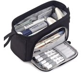 Kawaii Pencil Case Large Capacity Cosmetic Bag Cute Pouch Box Back to School Pen Bag Supplies Korean Stationery