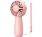 Mini ventilador de mano, ventilador de mano portátil personal con batería recargable, ventilador de refrigeración USB con 3 velocidades ajustables, tamaño súper mini para oficina de niños