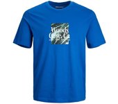 Jack & Jones Camiseta Hombre JORPALMA PHOTO TEE SS CREW NECK