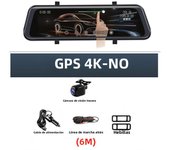 10Inch  Rear View Mirror Dual Lens 4K 3840*2160P Car DVR Camera WIFI GPS  Dashcam Front and Rear Night Vision Video Recorde