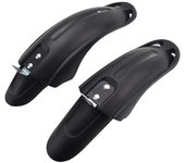 Juego de fundas para bicicleta, funda universal de cobertura total para bicicleta, funda ajustable delantera y trasera para bicicletas de niños de 12 a 20 pulgadas