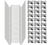 Clips de Invernadero para Vidrio Inoxidable-Pack 100 Unidades