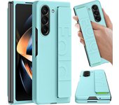 Hand Strap Case for Samsung Galaxy Z Fold5 Fold4 Fold 5 Hard Cover