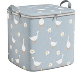100/140/180L Clothes Quilt Storage Bag Household Large Capacity Quilt Storage Box Wardrobe Non-woven Clothing Moving Luggage