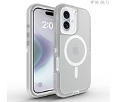 Heavy Duty Rugged Transparent Phone Case for Apple IPhone 16Pro Max 15 13 14 12 11 Otter Hard Box Magsafe Wireless Charger Cover