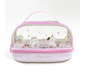 Kawaii Pencil Case Large Capacity Double Layer Korean Pen Bag Useful Stationery Organizer School Business Supplies for Girls