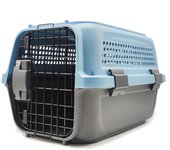 Transportín Plástico para Perros y Gatos Mascota Caja de Transporte 3 Tamaños para Elegir BPS-7272