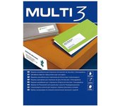 Etiquetas Adhesivas Apli 4719 Multi3/ 52.5 x 29.7mm/ 100 Hojas