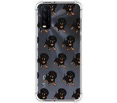 Funda Silicona Antigolpes para Vivo Y20s / Y11s diseño Perros 10 Dibujos