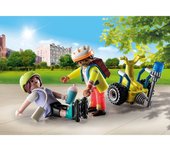 Playmobil starter pack rescate con balance racer