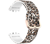 Flowers Animal Prints Silicone Strap for Samsung Galaxy Watch Fit 3 band for Galaxy FIT3 SM-R390 Wristband Bracelet Watchband