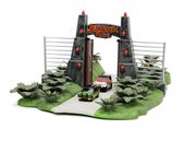 JURASSIC PARK 30TH ANNIVERSARY DIORAMA NANO SCENE ENTRDADA PARQUE JURASICO