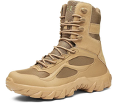 Botas Para Hombre Ligera Impermeable Antideslizante Militar Campo Botas Hombre Cross-Tied Lace-up Adult